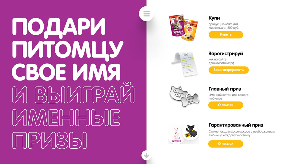 Разработка промо-сайта Animal Day